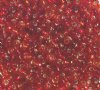 50g 6/0 Silver Lined Red Multi Mix